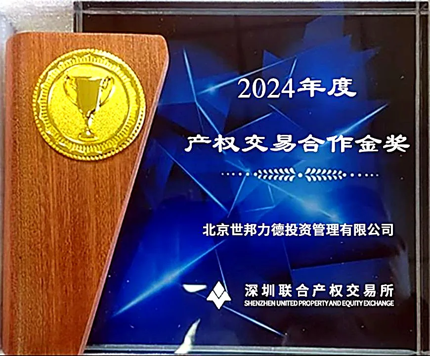 2024年度产权交易合作金奖